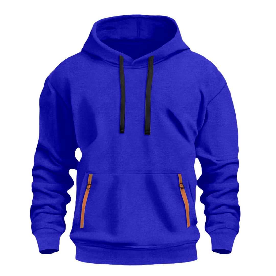 Herrarnas hoodies med praktiska dragkedjefickor Mirla-Eva Jonsson