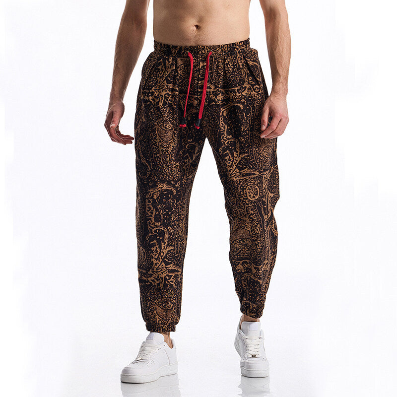 Herrarnas joggingsbyxor med blommönster Eva Jonsson-Eva Jonsson