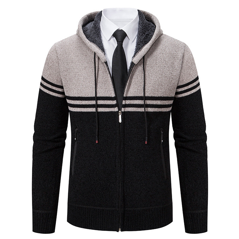 Herrarnas mode hoodie med strukturerad design Mirla-Eva Jonsson