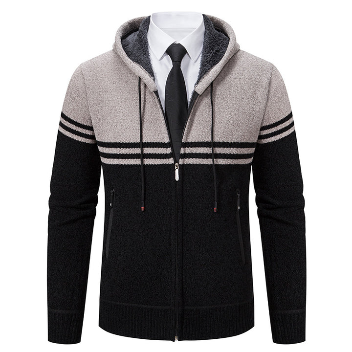 Herrarnas mode hoodie med strukturerad design Mirla-Eva Jonsson