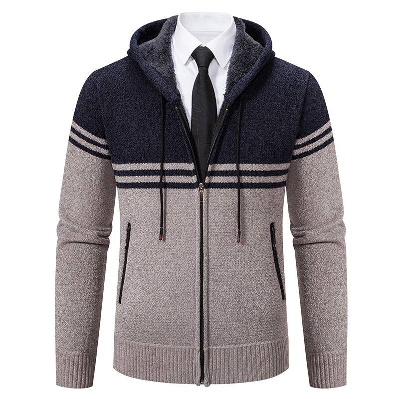 Herrarnas mode hoodie med strukturerad design Mirla-Eva Jonsson