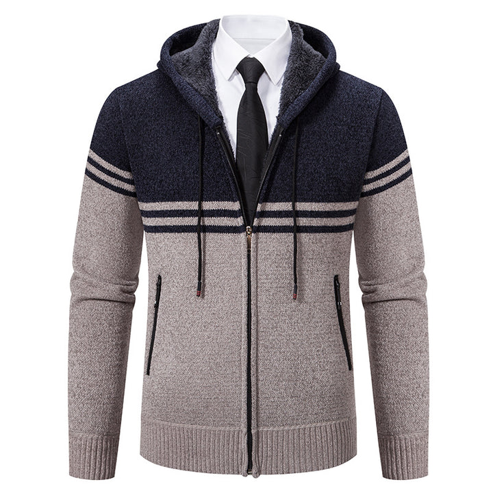Herrarnas mode hoodie med strukturerad design Mirla-Eva Jonsson
