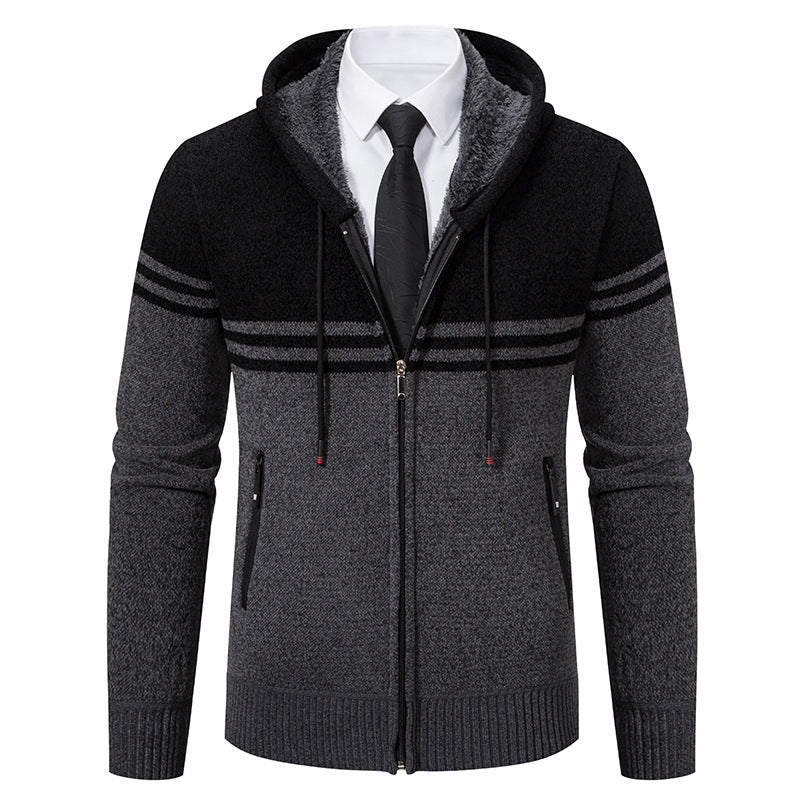 Herrarnas mode hoodie med strukturerad design Mirla-Eva Jonsson