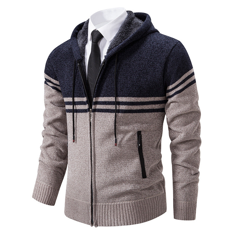 Herrarnas mode hoodie med strukturerad design Mirla-Eva Jonsson