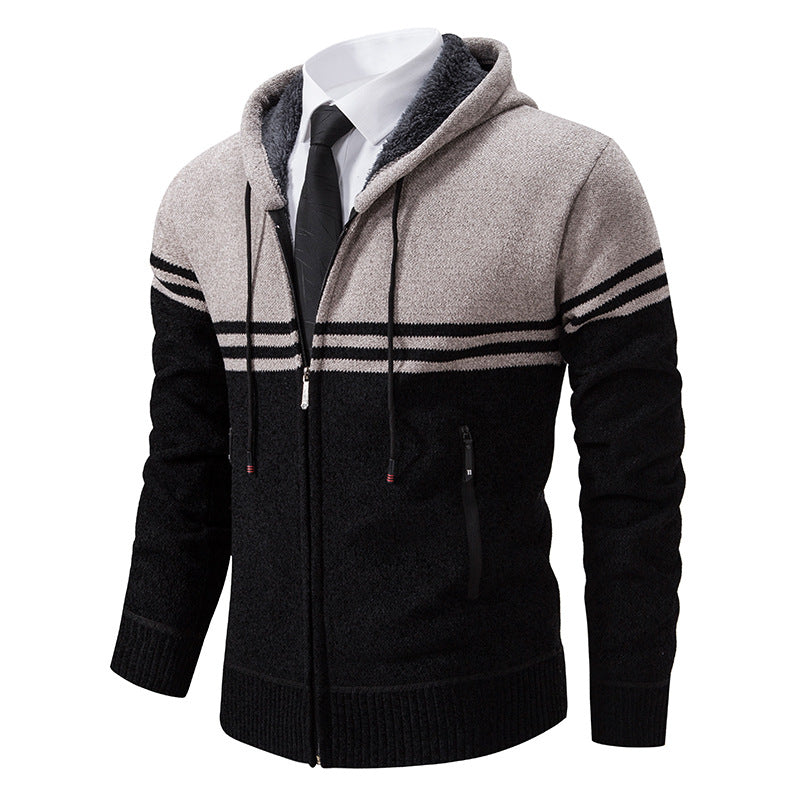 Herrarnas mode hoodie med strukturerad design Mirla-Eva Jonsson