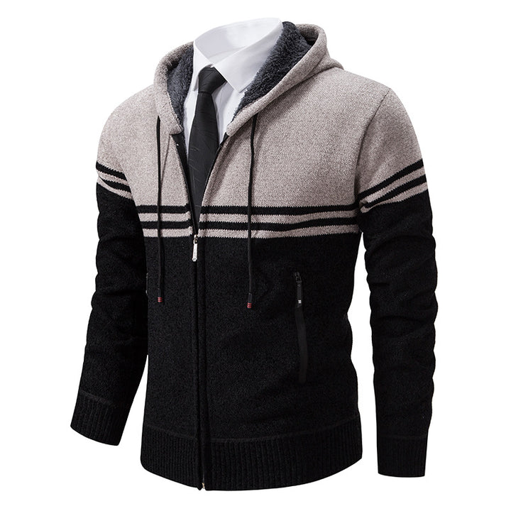 Herrarnas mode hoodie med strukturerad design Mirla-Eva Jonsson