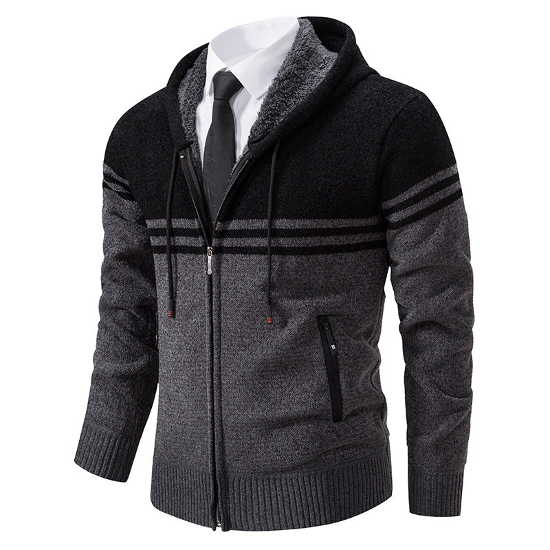 Herrarnas mode hoodie med strukturerad design Mirla-Eva Jonsson