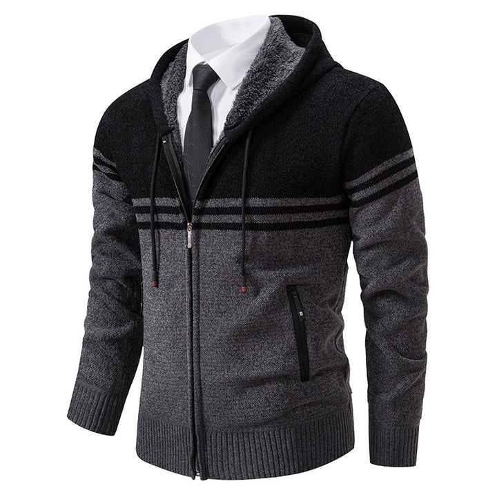 Herrarnas mode hoodie med strukturerad design Mirla-Eva Jonsson
