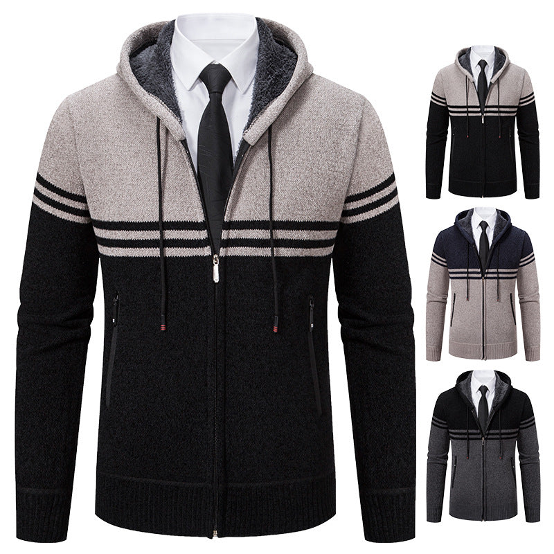 Herrarnas mode hoodie med strukturerad design Mirla-Eva Jonsson