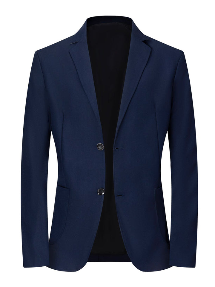 Herrarnas moderna blazer med eleganta detaljer och smal passform Mirla-Eva Jonsson
