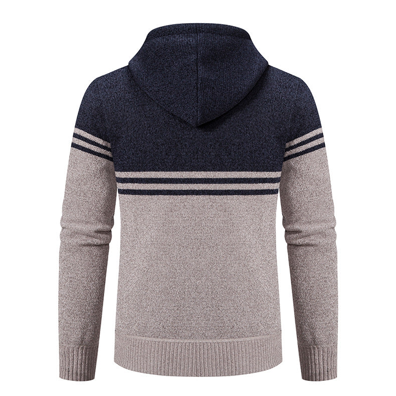 Herrarnas modiga hoodie med strukturerad design och funktioner Mirla-Eva Jonsson