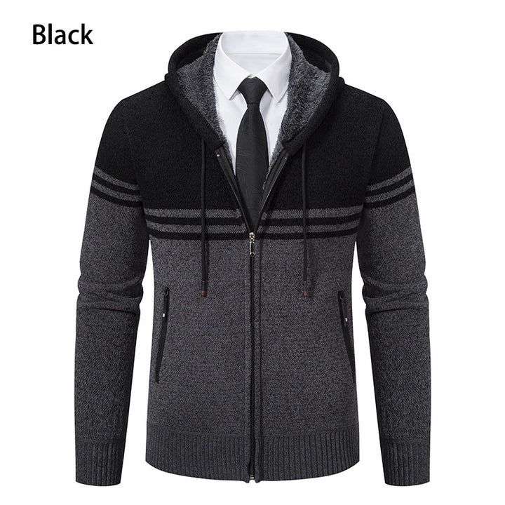 Herrarnas modiga hoodie med strukturerad design och funktioner Mirla-Eva Jonsson