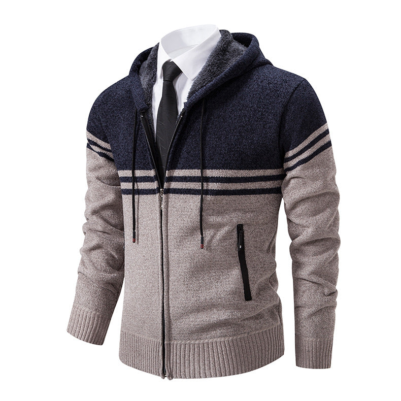 Herrarnas modiga hoodie med strukturerad design och funktioner Mirla-Eva Jonsson