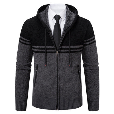 Herrarnas modiga hoodie med strukturerad design och funktioner Mirla-Eva Jonsson