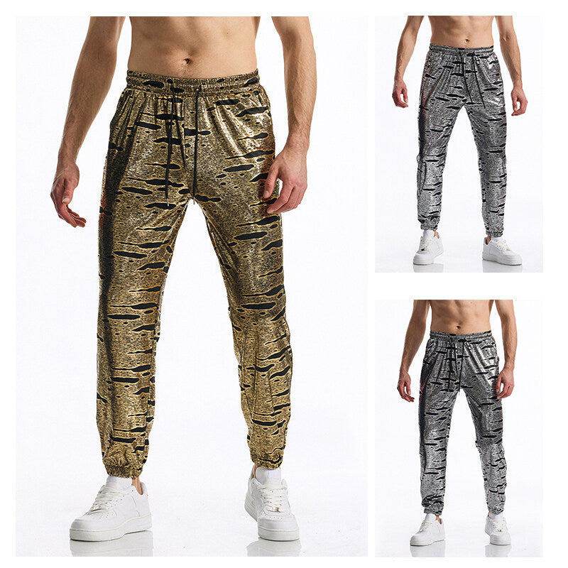 Herrarnas modiga sweatpants med reflekterande mönster Mirla-Eva Jonsson