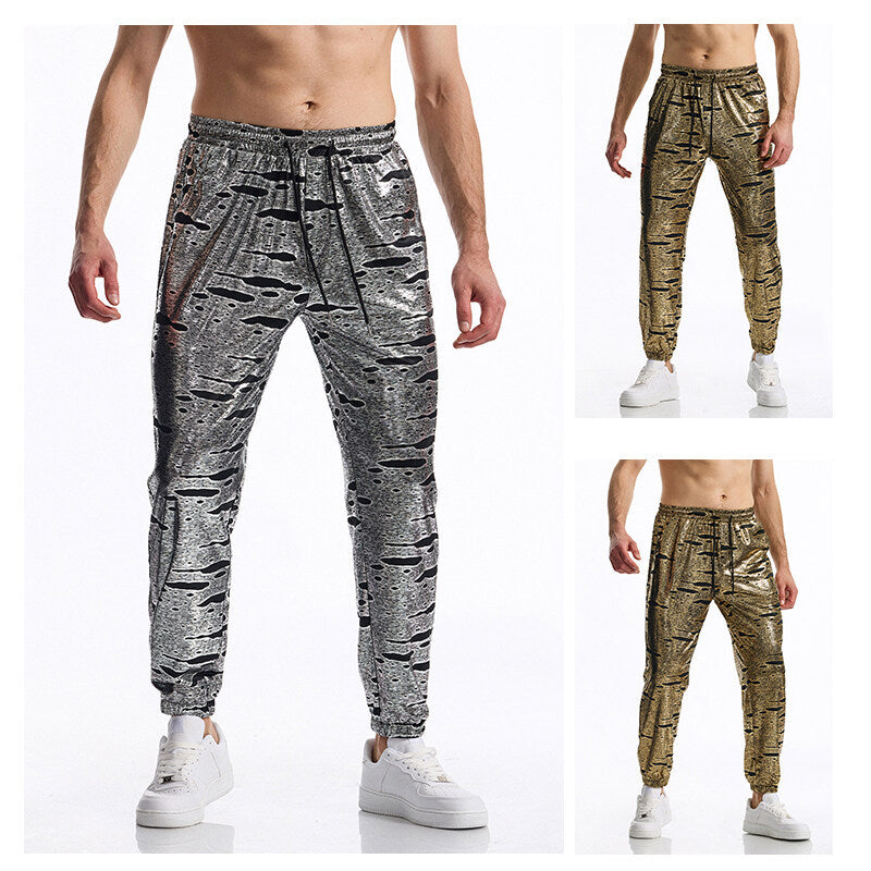 Herrarnas modiga sweatpants med reflekterande mönster Mirla-Eva Jonsson