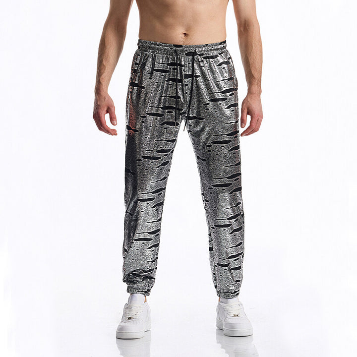 Herrarnas modiga sweatpants med reflekterande mönster Mirla-Eva Jonsson