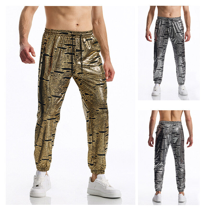 Herrarnas modiga sweatpants med reflekterande mönster Mirla-Eva Jonsson