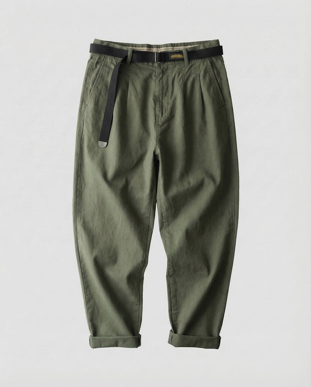 Herrarnas plisserade byxor tapered-Eva Jonsson