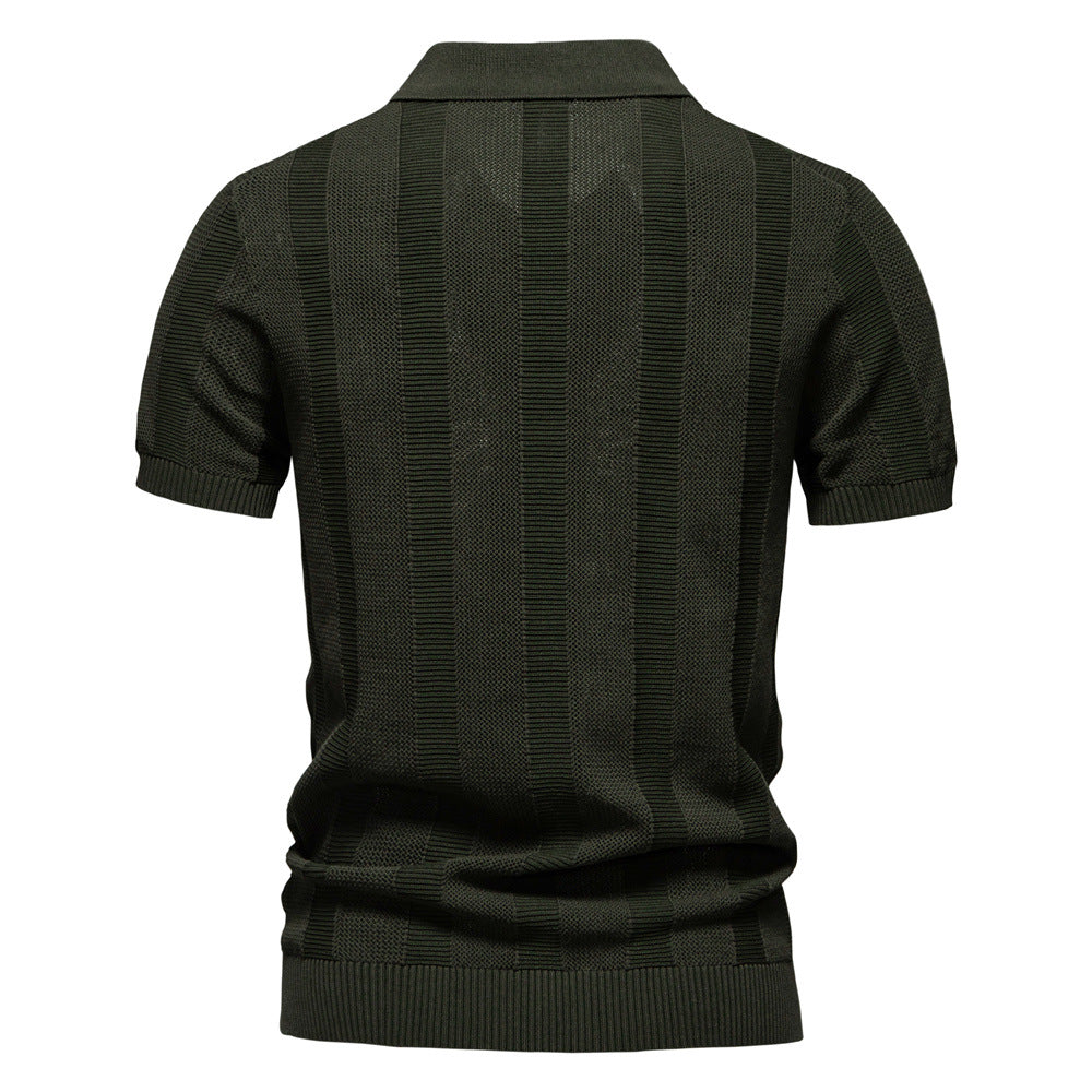 Herrarnas polo skjorta med strukturerad design och avancerad bärkomfort Mirla-Eva Jonsson