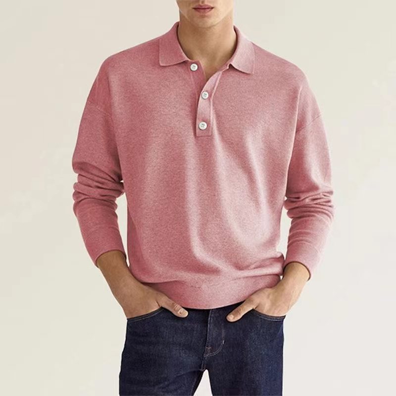 Herrarnas poloshirt med modern krage och sportig passform Mirla-Eva Jonsson