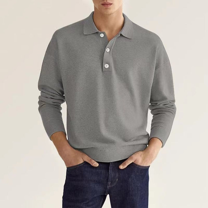 Herrarnas poloshirt med modern krage och sportig passform Mirla-Eva Jonsson