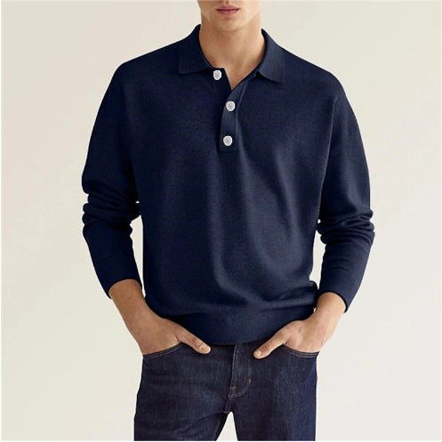 Herrarnas poloshirt med modern krage och sportig passform Mirla-Eva Jonsson