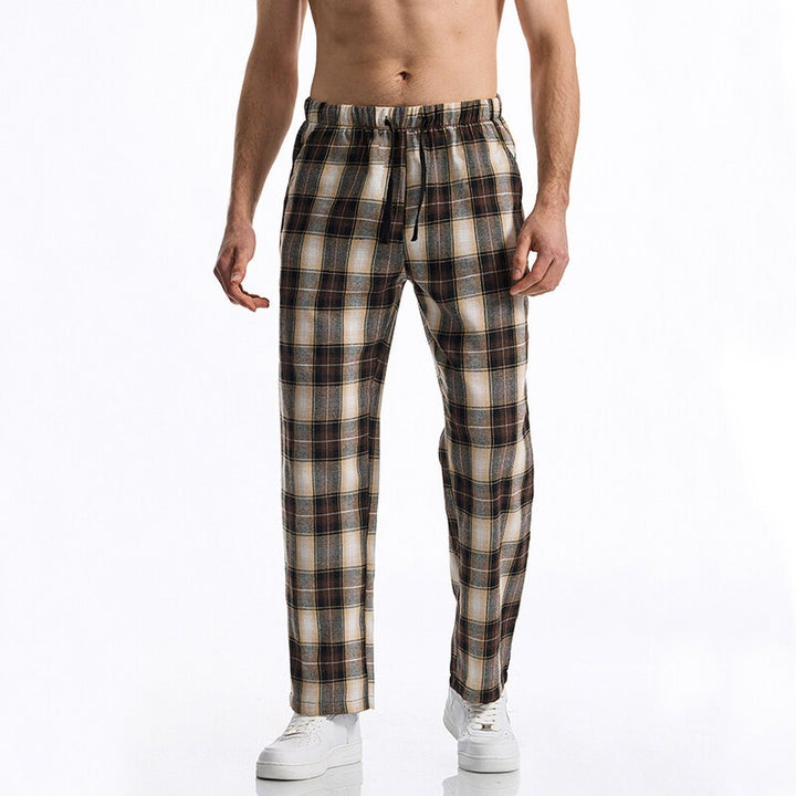 Herrarnas pyjamasbyxor i mjuk flanell Mirla-Eva Jonsson