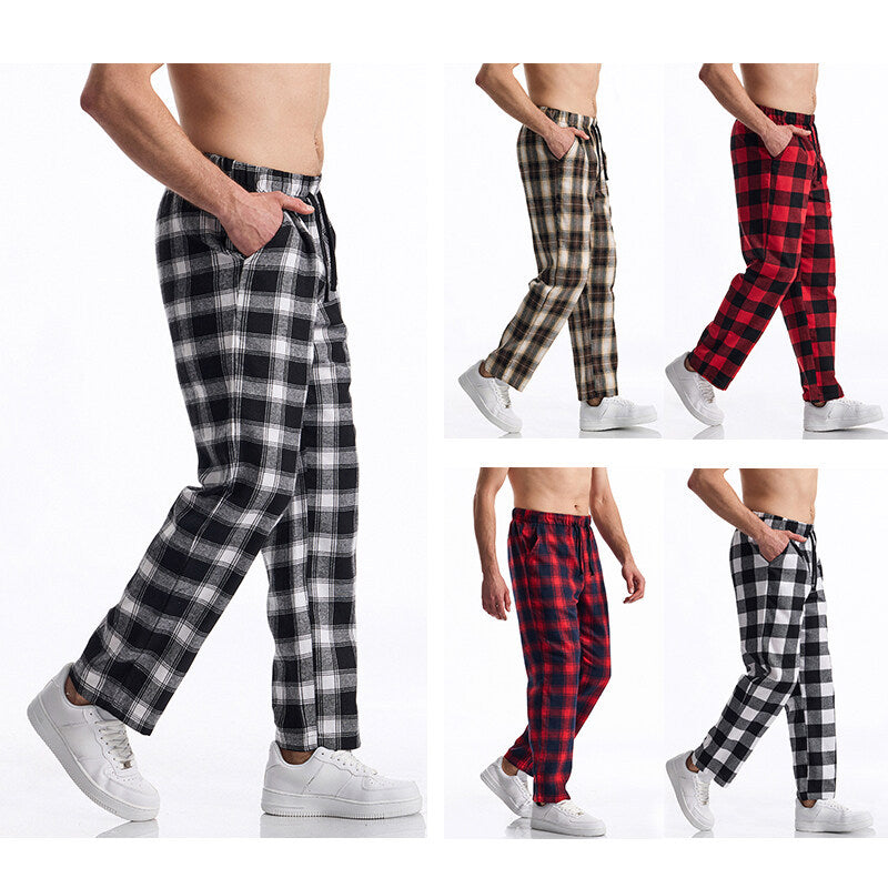 Herrarnas pyjamasbyxor i mjuk flanell Mirla-Eva Jonsson