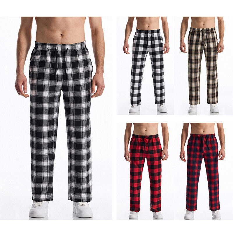 Herrarnas pyjamasbyxor i mjuk flanell Mirla-Eva Jonsson