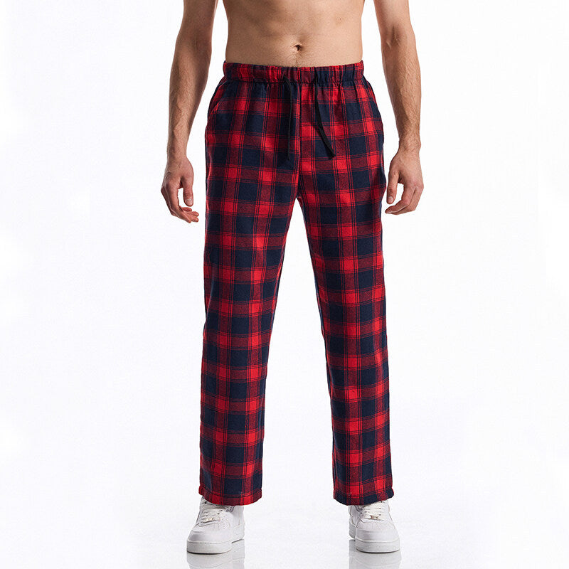 Herrarnas pyjamasbyxor i mjuk flanell Mirla-Eva Jonsson