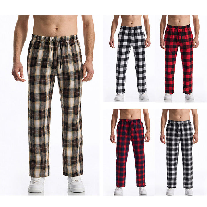 Herrarnas pyjamasbyxor i mjuk flanell Mirla-Eva Jonsson