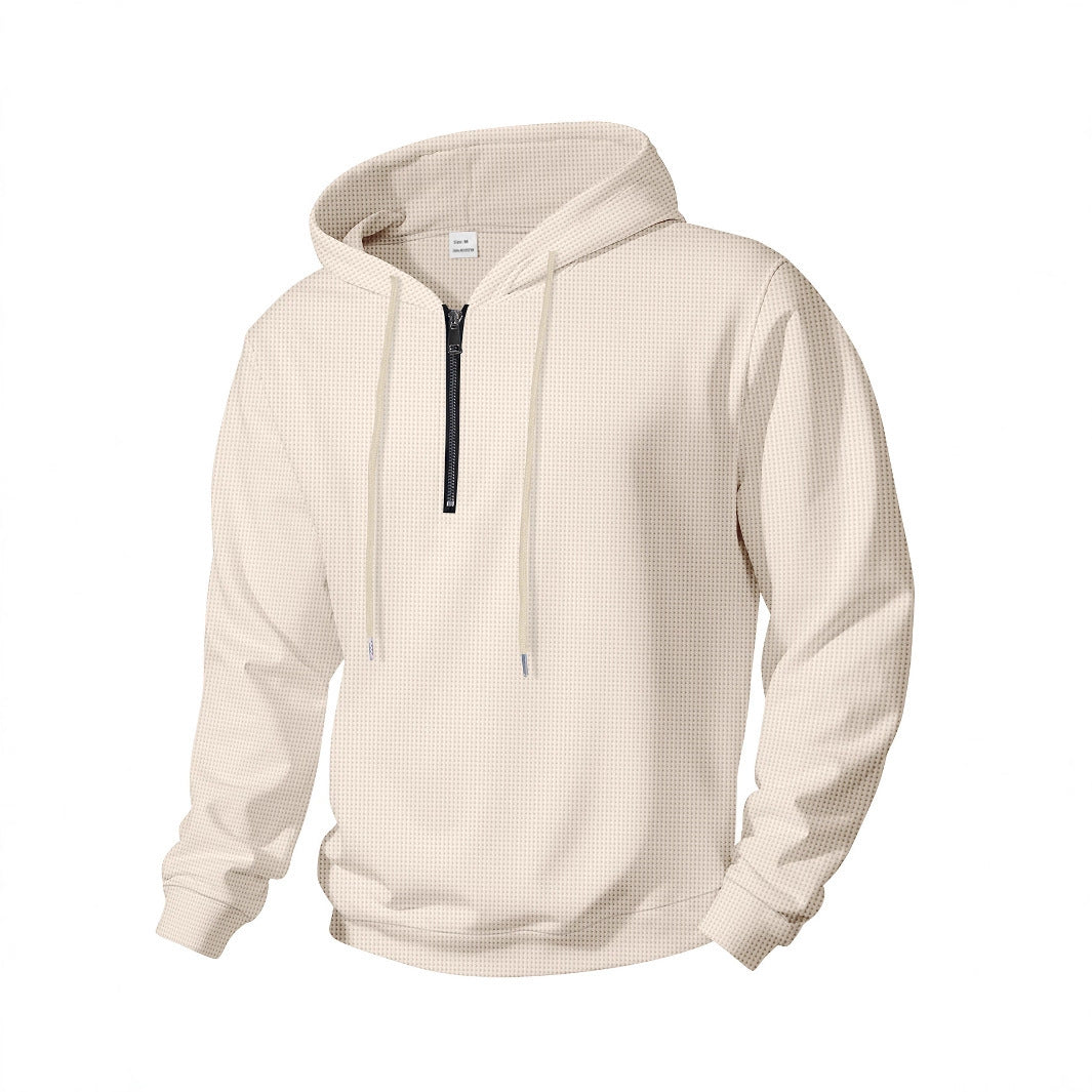 Herrarnas sportiga hoodie med funktionell dragkedja Eva Jonsson-Eva Jonsson