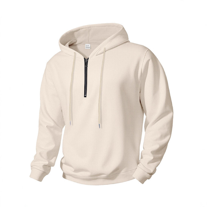 Herrarnas sportiga hoodie med funktionell dragkedja Eva Jonsson-Eva Jonsson