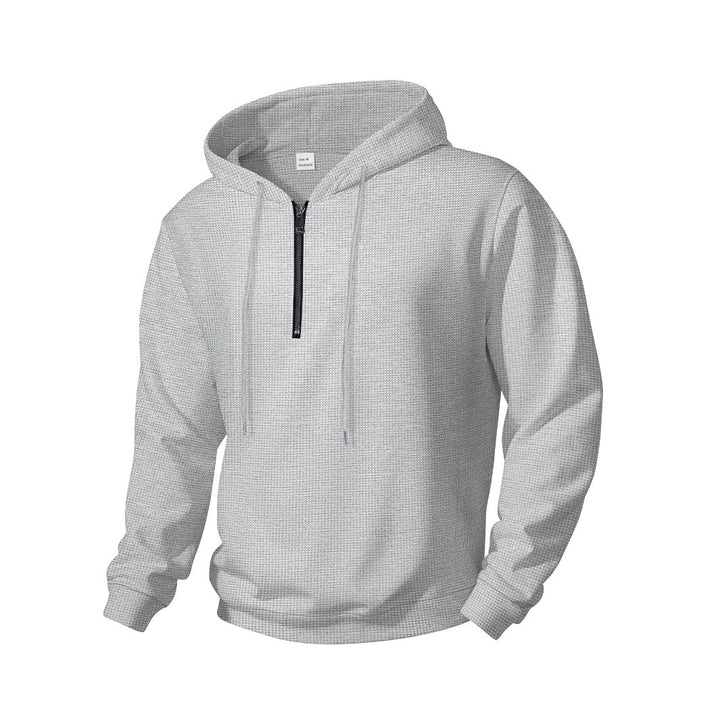 Herrarnas sportiga hoodie med funktionell dragkedja Eva Jonsson-Eva Jonsson