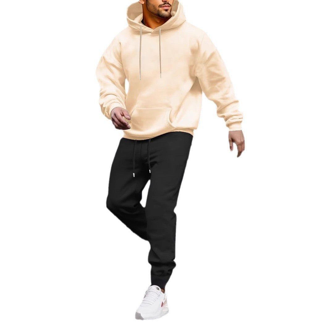 Herrarnas sportiga hoodie-set med justerbar midja och sidofickor Eva Jonsson-Eva Jonsson