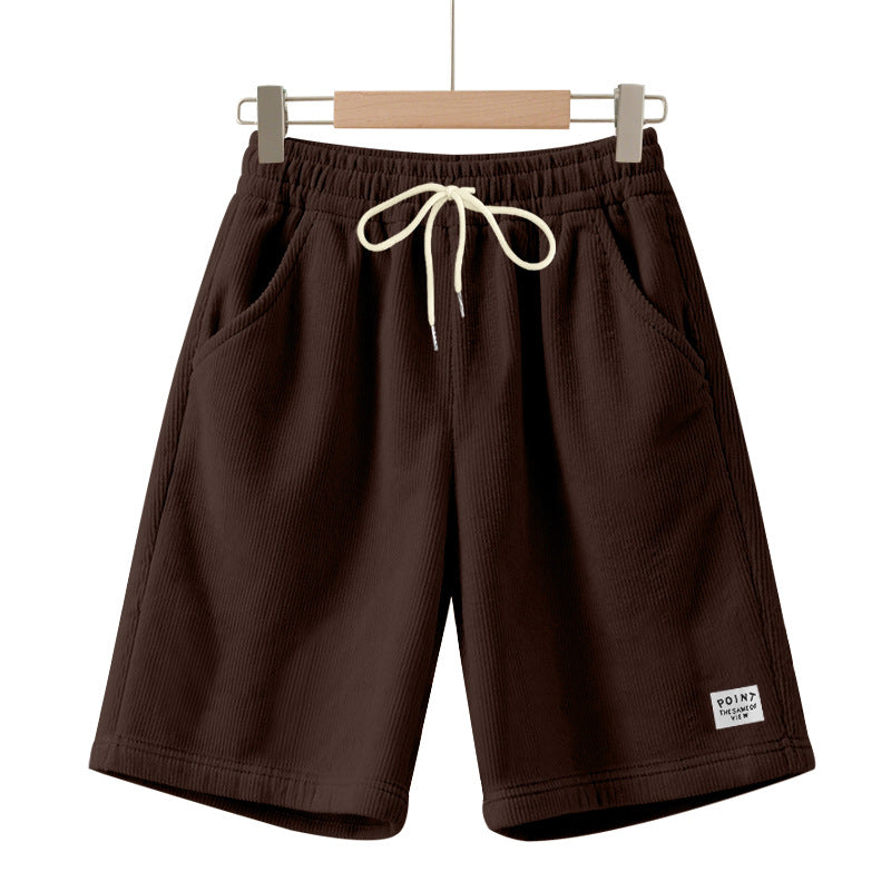 Herrarnas sportiga shorts i andningsbart material med justerbar midja Eva Jonsson-Eva Jonsson