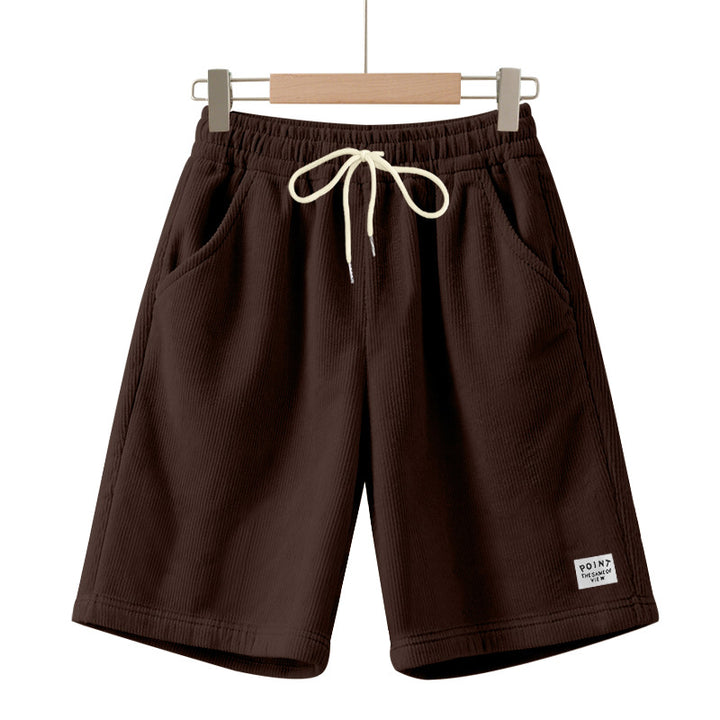 Herrarnas sportiga shorts i andningsbart material med justerbar midja Eva Jonsson-Eva Jonsson