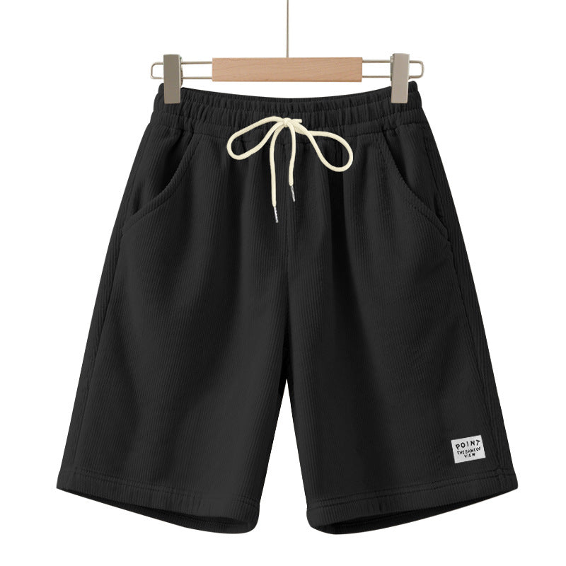 Herrarnas sportiga shorts i andningsbart material med justerbar midja Eva Jonsson-Eva Jonsson