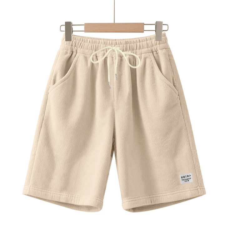 Herrarnas sportiga shorts i andningsbart material med justerbar midja Eva Jonsson-Eva Jonsson
