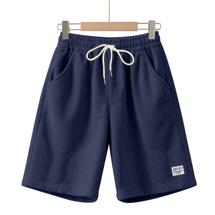 Herrarnas sportiga shorts i andningsbart material med justerbar midja Eva Jonsson-Eva Jonsson