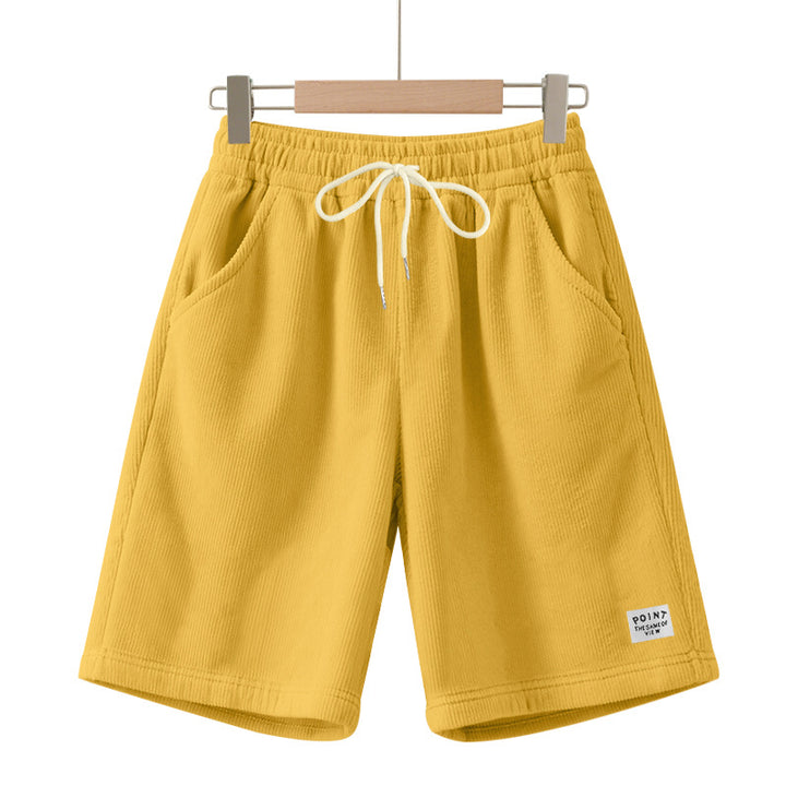 Herrarnas sportiga shorts i andningsbart material med justerbar midja Eva Jonsson-Eva Jonsson
