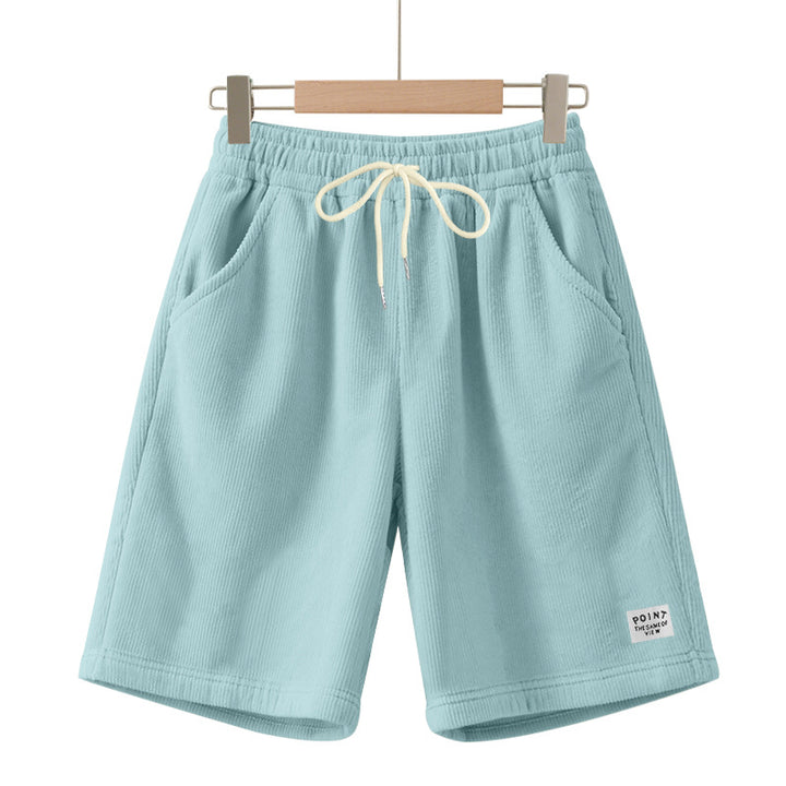 Herrarnas sportiga shorts i andningsbart material med justerbar midja Eva Jonsson-Eva Jonsson