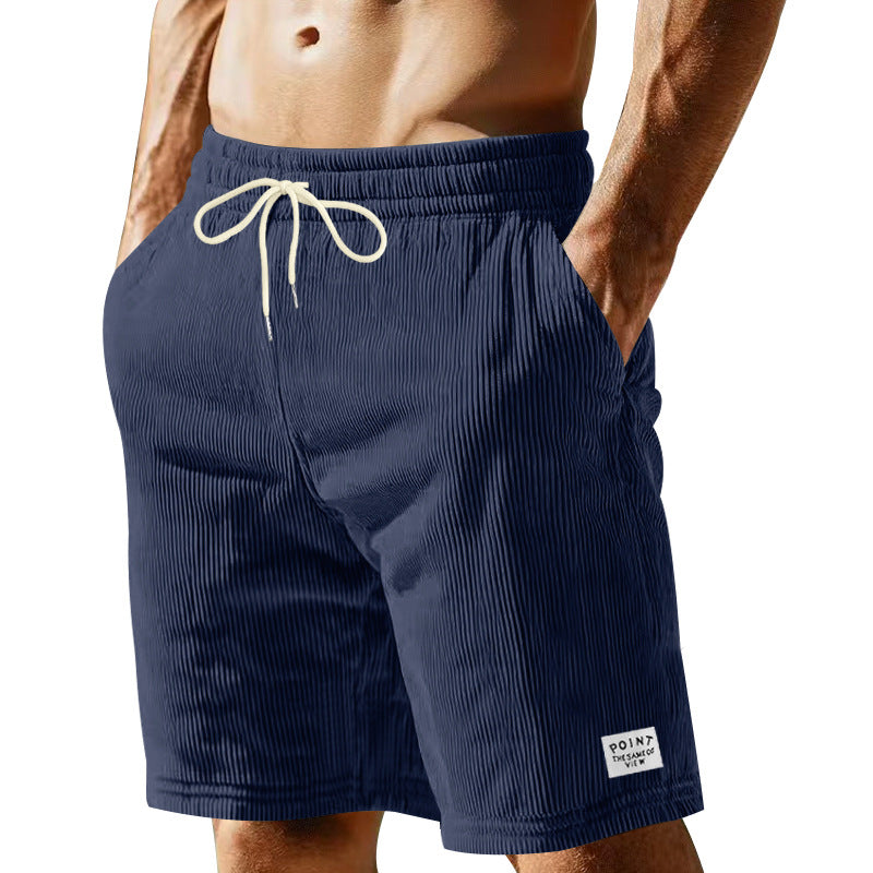 Herrarnas sportiga shorts i andningsbart material med justerbar midja Eva Jonsson-Eva Jonsson