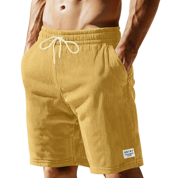Herrarnas sportiga shorts i andningsbart material med justerbar midja Eva Jonsson-Eva Jonsson