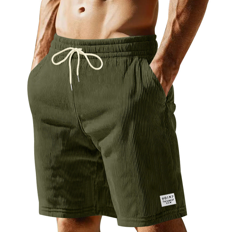 Herrarnas sportiga shorts i andningsbart material med justerbar midja Eva Jonsson-Eva Jonsson