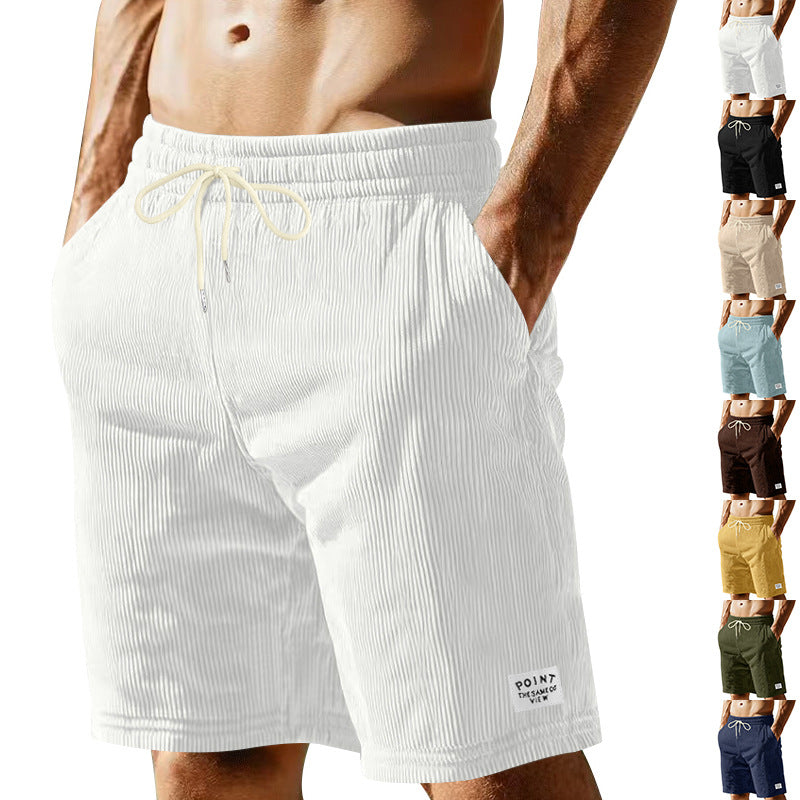 Herrarnas sportiga shorts i andningsbart material med justerbar midja Eva Jonsson-Eva Jonsson