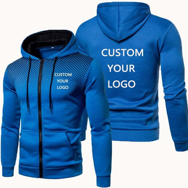 Herrarnas stiliga sport-hoodie med anpassningsbar tryck Mirla-Eva Jonsson