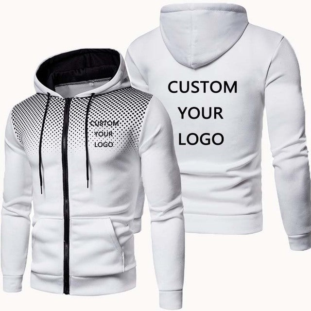 Herrarnas stiliga sport-hoodie med anpassningsbar tryck Mirla-Eva Jonsson
