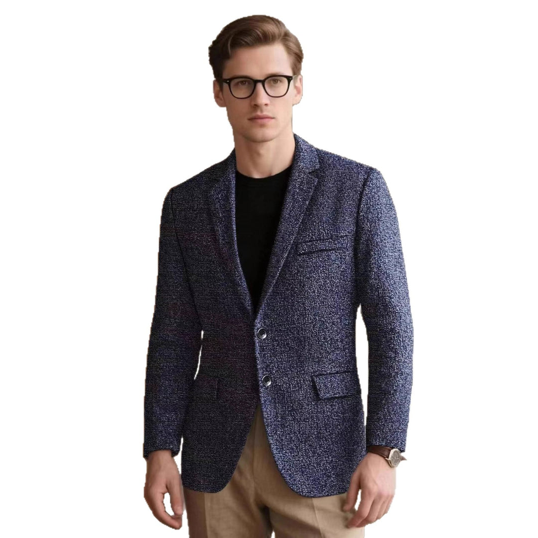 Herrarnas stiliga strukturerade blazer med modern passform Mirla-Eva Jonsson